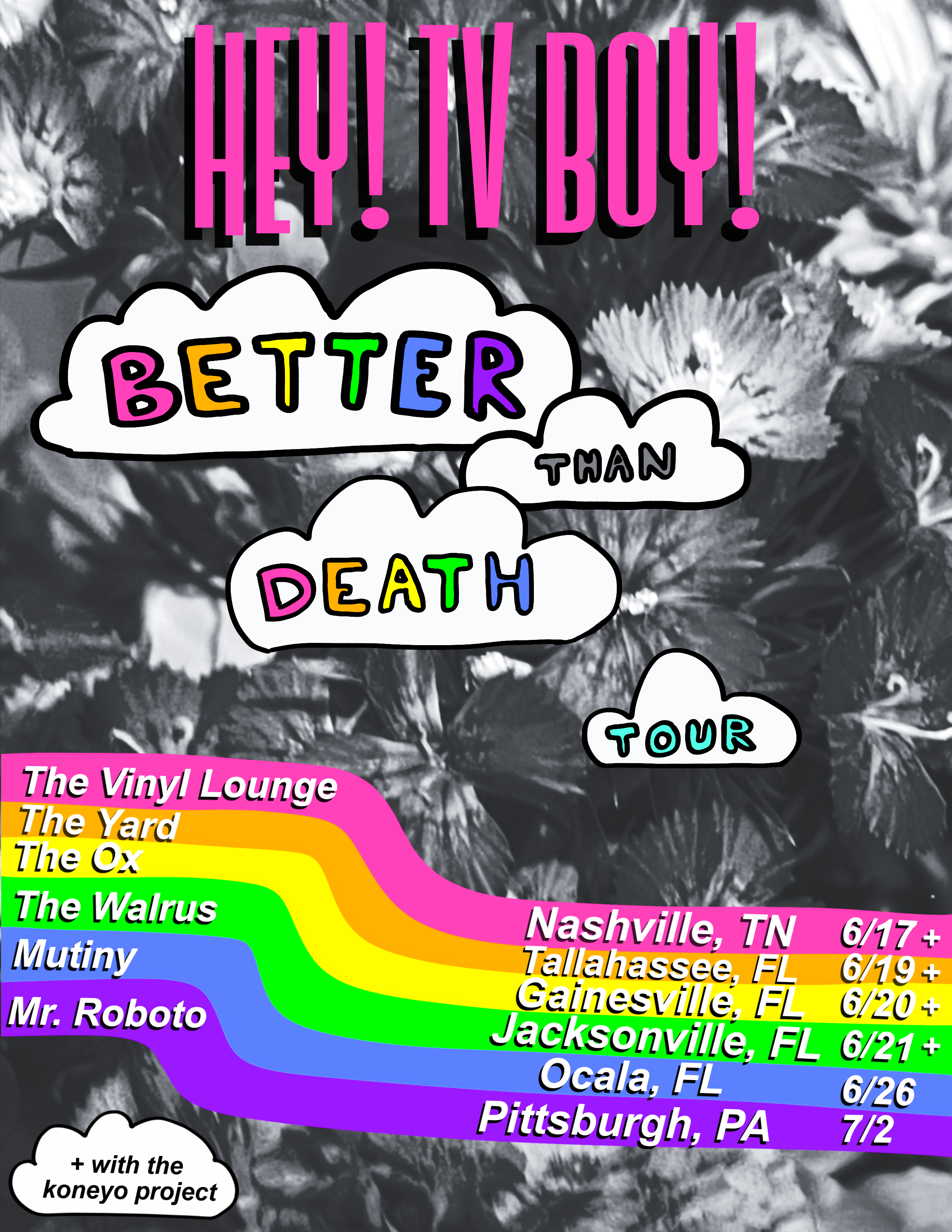 Hey! TV Boy! Better Than Death Tour